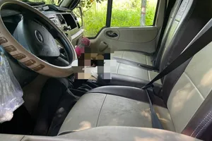 1 người tử vong trong ô tô trên đèo Bảo Lộc