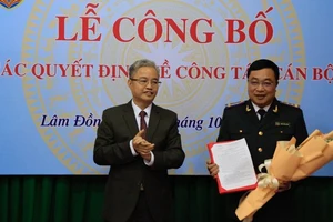 Bổ nhiệm Cục trưởng Cục THADS tỉnh Lâm Đồng