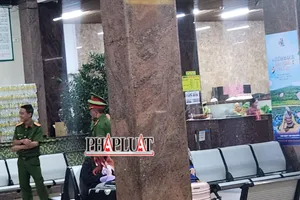 Nhiều cảnh sát có mặt ở bến xe Thành Bưởi Đà Lạt