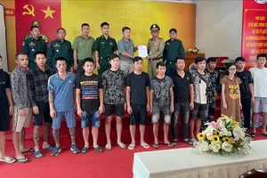 Tiếp nhận 15 công dân bị cưỡng bức lao động ở Campuchia 