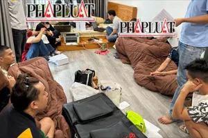 8 người mang ma tuý trên núi Đại Bình bay lắc