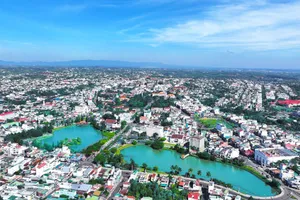 TP Bảo Lộc và vùng phụ cận được phân thành 9 vùng phát triển