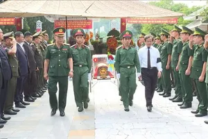 Trưởng Ban Tuyên giáo Trung ương dự Lễ truy điệu, an táng 172 hài cốt liệt sĩ tại Tây Ninh