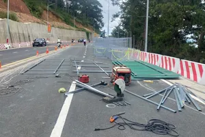 Phân luồng giao thông để sửa đèo Prenn, Đà Lạt