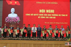 Ban Thường vụ Tỉnh ủy Lâm Đồng điều động, bổ nhiệm hàng loạt cán bộ chủ chốt
