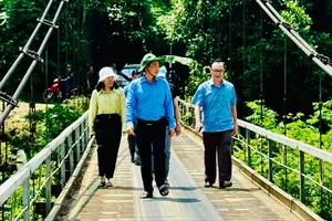 Cầu Tân Điền ở tỉnh Hà Giang sau khi sửa chữa sẽ mang tên cầu Lâm Đồng