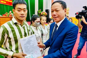 Trại giam Xuân Lộc có 69 phạm nhân được đặc xá