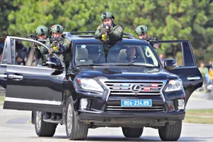 Khai mạc Đại hội Khỏe 'Vì an ninh Tổ quốc' và Hội thi Điều lệnh, quân sự, võ thuật CAND