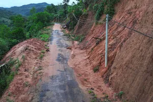 Cảnh báo nhiều điểm có nguy cơ sạt lở ở tỉnh Lâm Đồng