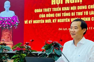 Lâm Đồng quán triệt nội dung bài giảng của Tổng Bí thư Tô Lâm