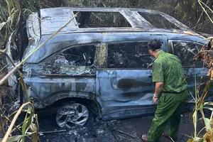 Tìm thấy tài xế vụ xe cháy ở chân đèo Con Ó