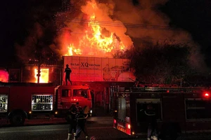 Xưởng tranh thêu tay Đà Lạt XQ bị cháy 