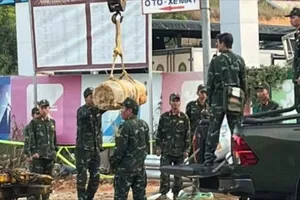 Di dời quả bom ở TP Đà Lạt đến vị trí an toàn