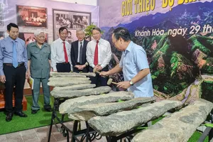 Bộ đàn đá có niên đại 2.500-3.000 năm trở thành bảo vật quốc gia