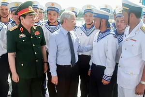 Tổng Bí thư Nguyễn Phú Trọng trong trái tim cán bộ, chiến sĩ Trường Sa