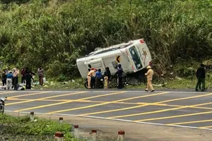 Vụ lật xe khách trên đèo Khánh Lê: 2 trong 6 nạn nhân xin xuất viện