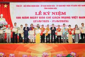 Lãnh đạo Khánh Hòa đánh giá cao đóng góp của báo chí vào sự phát triển địa phương