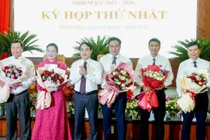 Khánh Hòa công bố các chức danh lãnh đạo chủ chốt