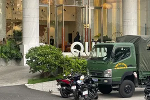 Công an Khánh Hòa thông tin vụ khám xét khách sạn Quinter ở Nha Trang