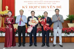 Ông Lâm Đông được bầu làm Chủ tịch HĐND tỉnh Khánh Hòa