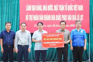 TP.HCM nghĩa tình với Khánh Hòa rất sâu nặng và kịp thời