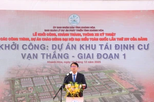 Khánh Hòa làm khu tái định cư Vạn Thắng gần 1.400 tỉ đồng