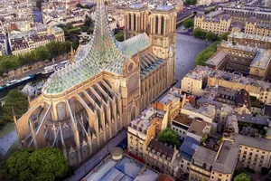 Đề xuất táo bạo 'xanh' hóa Nhà thờ Đức Bà Paris