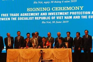 Việt Nam và EU chính thức ký kết hiệp định thương mại tự do