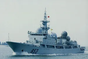 Nghi Trung Quốc điều tàu chiến do thám tập trận Úc-Mỹ-Nhật