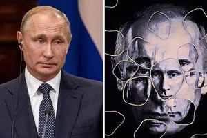 Chân dung ông Putin được bán với giá gần nửa triệu USD