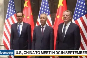 Chưa có thỏa thuận, Mỹ-Trung sẽ tiếp tục đàm phán vào tháng 9
