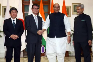 Ấn Độ - Nhật Bản chia sẻ thẳng thắn về vấn đề biển Đông