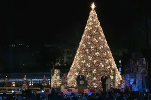 Thắp sáng cây thông Noel, nước Mỹ chào đón mùa lễ hội