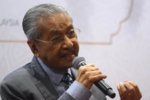 Thủ tướng Malaysia Mahathir Mohamad kêu gọi cộng đồng Hồi giáo đoàn kết lại sau vụ tấn công hạ diệt Tướng Soleimani. Ảnh: DPA