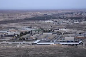 Căn cứ không quân Mỹ Ayn al-Asad tại Iraq. Ảnh: SPUTNIK