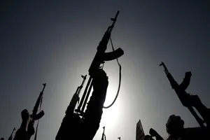 Phiến quân Houthi ở Yemen. Ảnh: AP