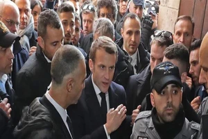 Ông Macron mất bình tĩnh với an ninh Israel ở Jerusalem 