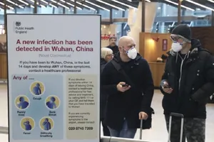 Anh ghi nhận hai trường hợp đầu tiên nhiễm virus Corona mới. Ảnh: YAHOO