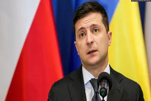 Tổng thống Ukraine Volodymyr Zelensky. Ảnh: REUTERS