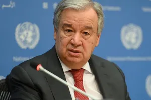 Tổng Thư ký LHQ Antonio Guterres thất vọng vì các nước lớn liên tục vi phạm lệnh cấm vận vũ khí ở Libya. Ảnh: AFP