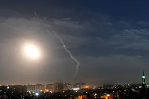 Syria ngăn chặn thành công một vụ tấn công bị cáo buộc là do Israel thực hiện. Ảnh: RT