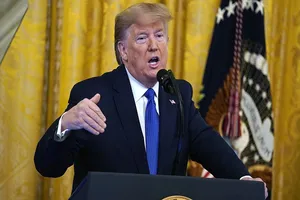 Tổng thống Mỹ Donald Trump. Ảnh: AP