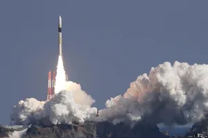 Ngày 9-2, Nhật Bản phóng vệ tinh do thám mới từ Trung tâm Vũ trụ Tanegashima, tỉnh Kagoshima. Ảnh: KYODO