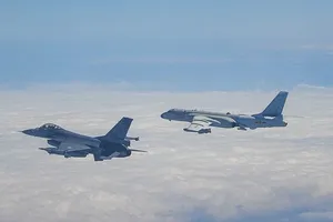 Đài Loan điều máy bay chặn các máy bay của Trung Quốc tuần tra gần vùng lãnh thổ này. Ảnh: SCMP