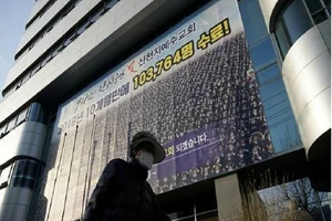 Một nhà thờ của giáo phái Tân Thiên Địa tại TP Daegu (Hàn Quốc). Ảnh: REUTERS