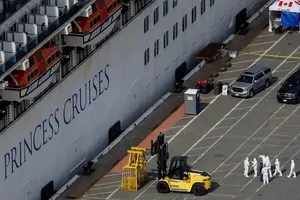 Hai khách hàng kiện hãng tàu Princess Cruise Lines vì không coi trọng sức khỏe của du khách, thủy thủ đoàn tàu Grand Princess và công đồng. Ảnh: SCMP