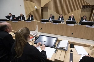 Phiên tòa liên quan vụ rơi máy bay MH17 bắt đầu ngày 9-3 tại The Hague (Hà Lan). Ảnh: AP