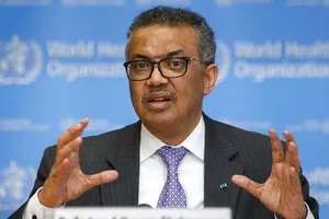 Tổng Giám đốc WHO Tedros Adhanom Ghebreyesus đánh giá châu Âu giờ là tâm của đại dịch COVID-19. Ảnh: AP