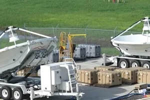 Hệ thống Chống Liên lạc (CCS) tại căn cứ Không quân Mỹ Peterson. Ảnh: SPUTNIK