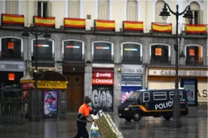 Tây Ban Nha vẫn đang trong tình trạng phong tỏa đất nước. Ảnh: AFP